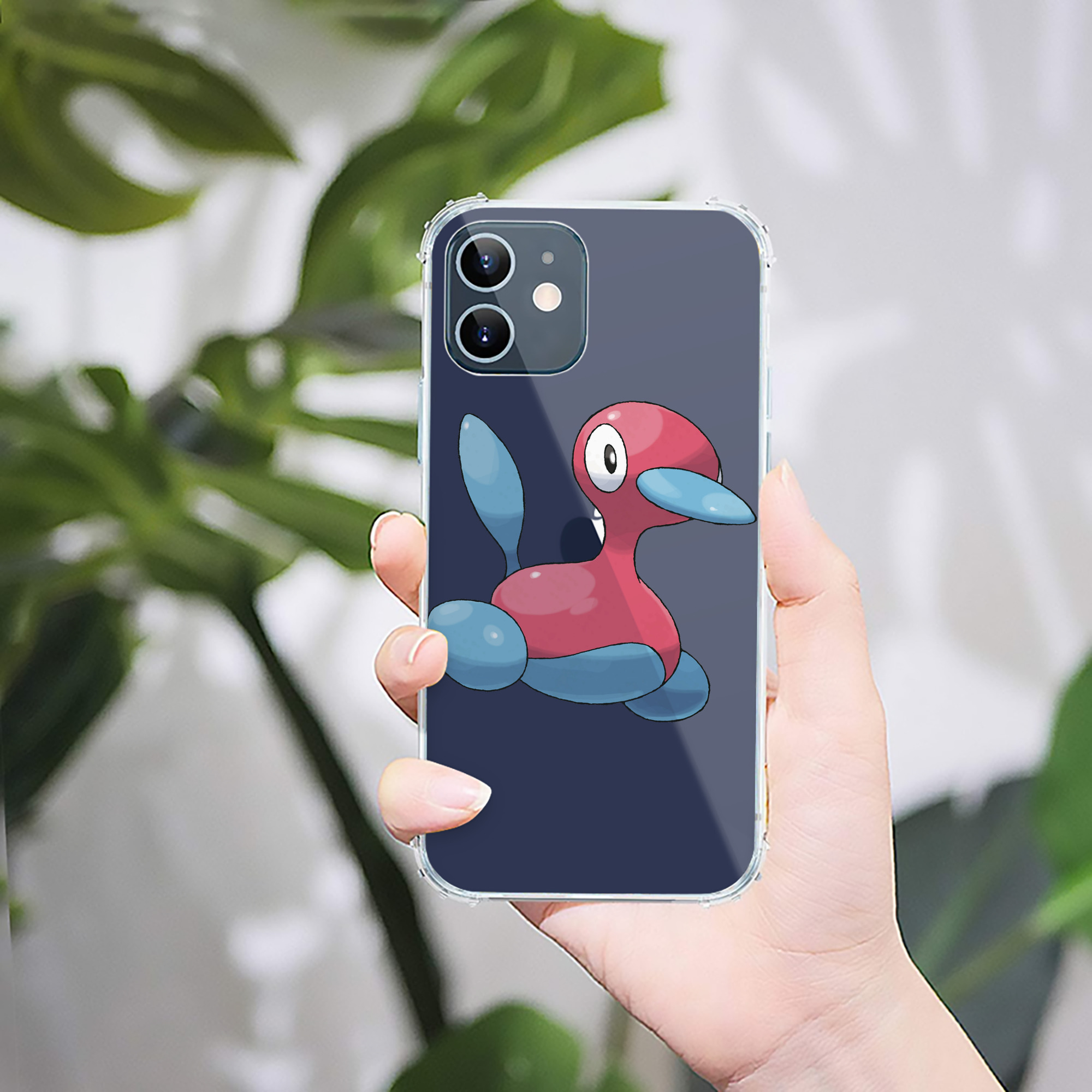 （画像用） ポケットモンスター Pokémon 【iPhone 12シリーズ対応】透明スマホケース（クリアソフトケース）